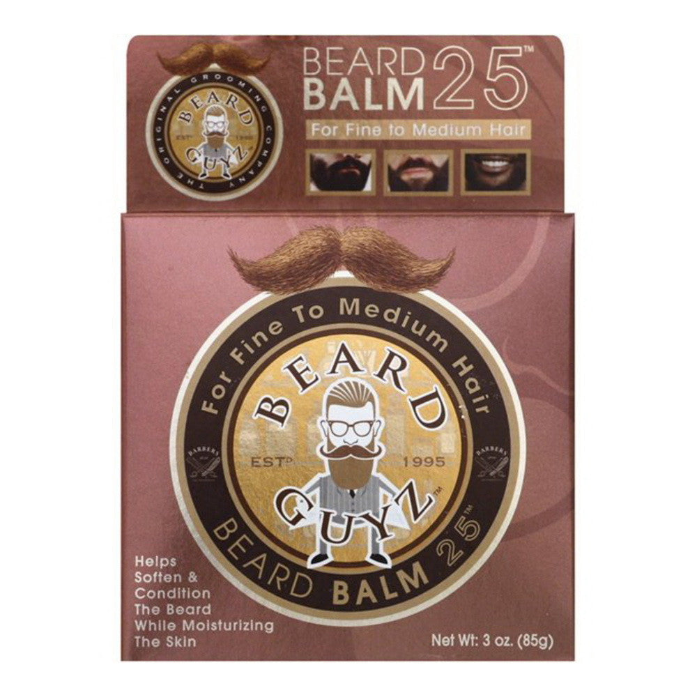 Beard Guyz Beard Balm Fine And Medium 25, 3 Oz